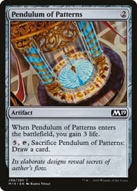 Pendulum of Patterns - Core Set 2019 - Magic: The Gathering card