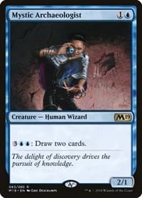 Mystic Archaeologist - Core Set 2019 - Magic: The Gathering card