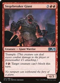 Siegebreaker Giant - Core Set 2019 - Magic: The Gathering card