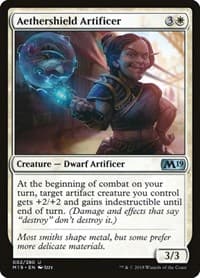 Aethershield Artificer - Core Set 2019 - Magic: The Gathering card