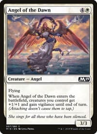 Angel of the Dawn - Core Set 2019 - Magic: The Gathering card