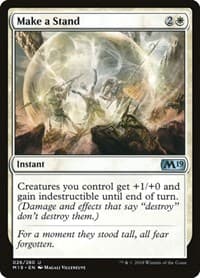 Make a Stand - Core Set 2019 - Magic: The Gathering card
