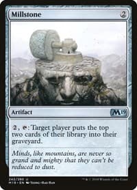 Millstone - Core Set 2019 - Magic: The Gathering card