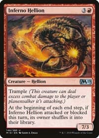 Inferno Hellion - Core Set 2019 - Magic: The Gathering card