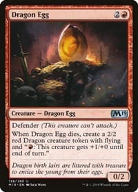 Dragon Egg - Core Set 2019 - Magic: The Gathering card