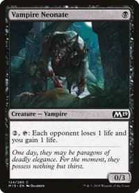 Vampire Neonate - Core Set 2019 - Magic: The Gathering card