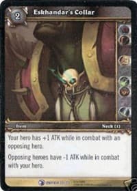 Eskhandar's Collar - Onyxia's Lair Treasure - WoW card