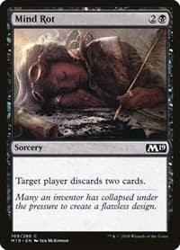 Mind Rot - Core Set 2019 - Magic: The Gathering card