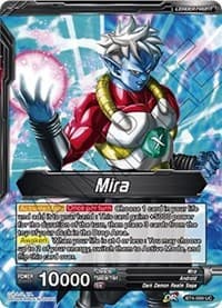 Mira // Mira, One with Darkness - Colossal Warfare - Dragon Ball Super: Masters card