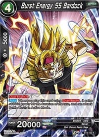 Burst Energy SS Bardock - Colossal Warfare - Dragon Ball Super: Masters card