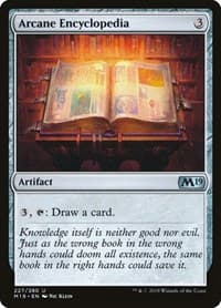 Arcane Encyclopedia - Core Set 2019 - Magic: The Gathering card
