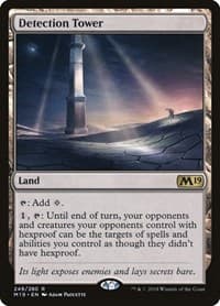 Detection Tower - Core Set 2019 - Magic: The Gathering card