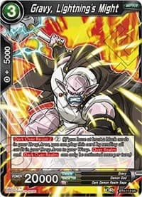 Gravy, Lightning's Might - Colossal Warfare - Dragon Ball Super: Masters card
