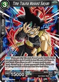 Time Trauma Masked Saiyan - Colossal Warfare - Dragon Ball Super: Masters card