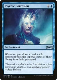 Psychic Corrosion - Core Set 2019 - Magic: The Gathering card