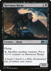 Ravenous Harpy - Core Set 2019 - Magic: The Gathering card