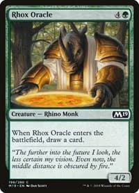 Rhox Oracle - Core Set 2019 - Magic: The Gathering card