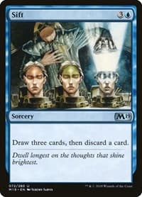 Sift - Core Set 2019 - Magic: The Gathering card