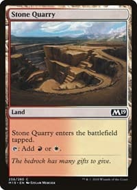 Stone Quarry - Core Set 2019 - Magic: The Gathering card