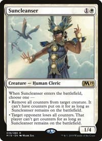 Suncleanser - Core Set 2019 - Magic: The Gathering card