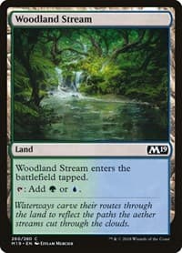 Woodland Stream - Core Set 2019 - Magic: The Gathering card