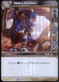 Skibi's Pendant - Onyxia's Lair Treasure - WoW card
