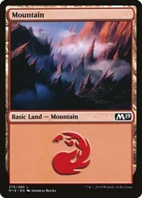 Mountain (276) - Core Set 2019 - Magic: The Gathering card