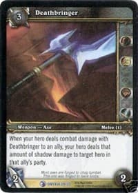 Deathbringer - Onyxia's Lair Treasure - WoW card