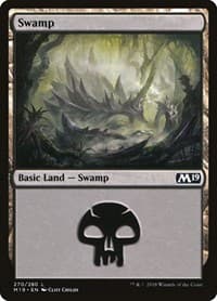 Swamp (270) - Core Set 2019 - Magic: The Gathering card