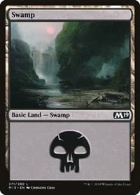 Swamp (271) - Core Set 2019 - Magic: The Gathering card