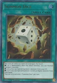 Summon Dice - Battles of Legend: Relentless Revenge - YuGiOh card