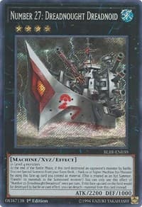 Number 27: Dreadnought Dreadnoid - Battles of Legend: Relentless Revenge - YuGiOh card