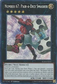 Number 67: Pair-a-Dice Smasher - Battles of Legend: Relentless Revenge - YuGiOh card