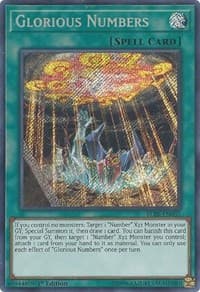 Glorious Numbers - Battles of Legend: Relentless Revenge - YuGiOh card