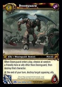 Doomguard - Dark Portal - WoW card