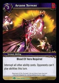 Arcane Torrent - Dark Portal - WoW card