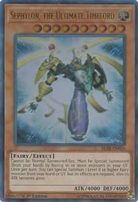 Sephylon, the Ultimate Timelord - Battles of Legend: Relentless Revenge - YuGiOh card