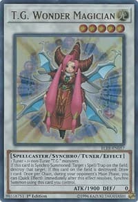 T.G. Wonder Magician - Battles of Legend: Relentless Revenge - YuGiOh card