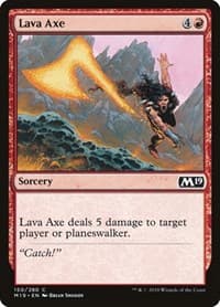 Lava Axe - Core Set 2019 - Magic: The Gathering card