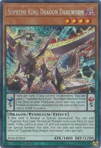 Supreme King Dragon Darkwurm - Battles of Legend: Relentless Revenge - YuGiOh card