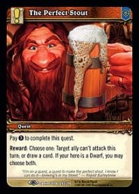 The Perfect Stout - Dark Portal - WoW card