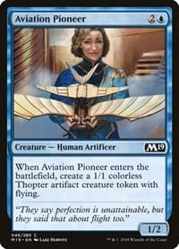 Aviation Pioneer - Core Set 2019 - Magic: The Gathering card