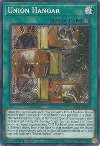 Union Hangar - Battles of Legend: Relentless Revenge - YuGiOh card