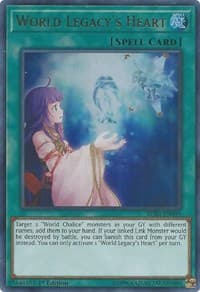 World Legacy's Heart - Battles of Legend: Relentless Revenge - YuGiOh card