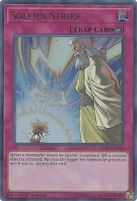 Solemn Strike - Battles of Legend: Relentless Revenge - YuGiOh card