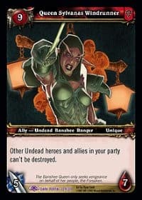 Queen Sylvanas Windrunner - Dark Portal - WoW card