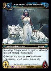 High Priestess Tyrande Whisperwind - Dark Portal - WoW card