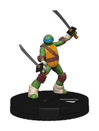 Leonardo - Teenage Mutant Ninja Turtles: Unplugged - Heroclix card