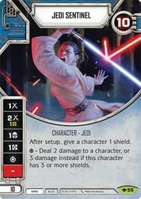 Jedi Sentinel (Card Only) - Way of the Force - Star Wars: Destiny card
