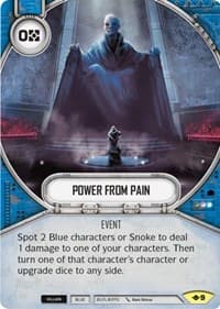 Power From Pain - Way of the Force - Star Wars: Destiny card